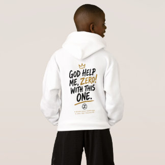 God Help Me, Zero! Boys' Pullover Hoodie