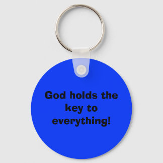 God holds the key to everything! ring
