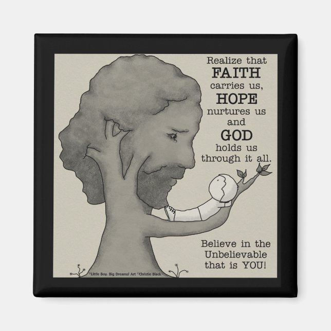 God Holds Us Magnet (Front)