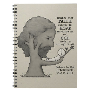 God Holds Us Notebook
