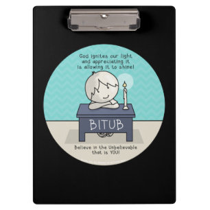 God Ignites Our Light Clipboard