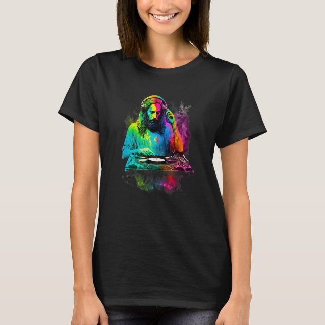 God Is A DJ T-Shirt (Front)