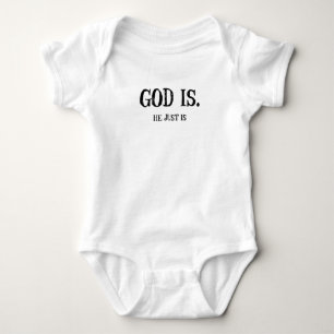 GOD IS baby body suit Bodysuit