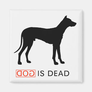 God is Dead Magnet