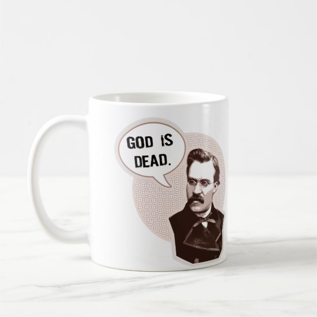 God is dead (Nietzsche) Coffee Mug (Left)