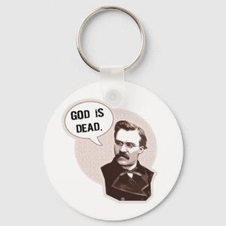 God is dead (Nietzsche) Key Ring