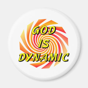 God is Dynamic Christian Magnet