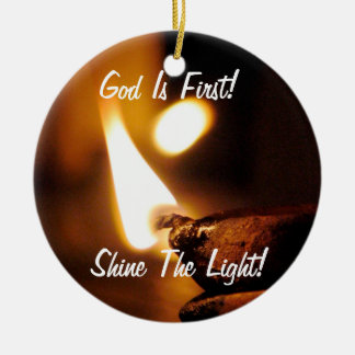 God Is First! Ornament