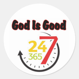 God Is Good 247 sticker