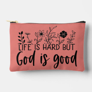 God is good accessory pouch