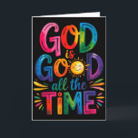 God Is Good All The Time Jesus Christ Christian Gi Card<br><div class="desc">God Is Good All The Time Jesus Christ Christian Gift _3</div>