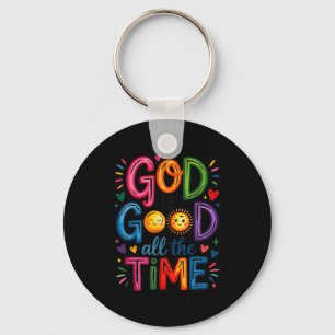 God Is Good All The Time Jesus Christ Christian Gi Key Ring