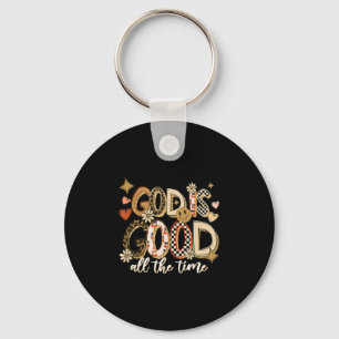 God Is Good All The Time Jesus Christian Thanksgiv Key Ring