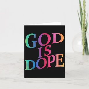 God Is Good Christian Jesus Son Sister Brother Tod Card