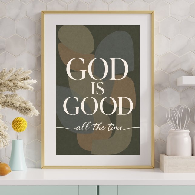 GOD IS GOOD | Christian Poster (Creator Uploaded)