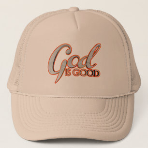 God Is Good Trucker Hat