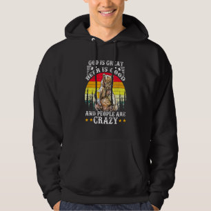 God Is Great Beer Is Good And People Are Crazy Bee Hoodie