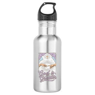 God Is Greater Christian Vintage Engraving Shirt_1 532 Ml Water Bottle