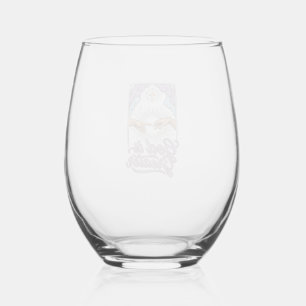 God Is Greater Christian Vintage Engraving Shirt_1 Stemless Wine Glass