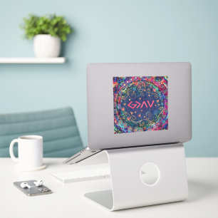 God is Greater Fun Boho Pretty Inspirivity Sticker