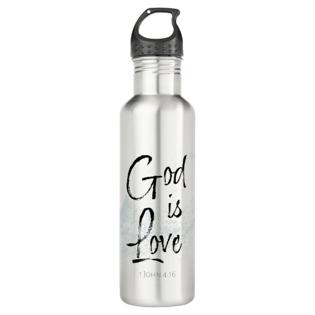 God is Love 710 Ml Water Bottle (Front)