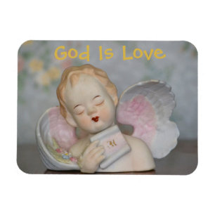 God Is Love Angel Magnet
