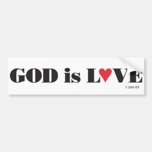 God is Love Bumper Sticker