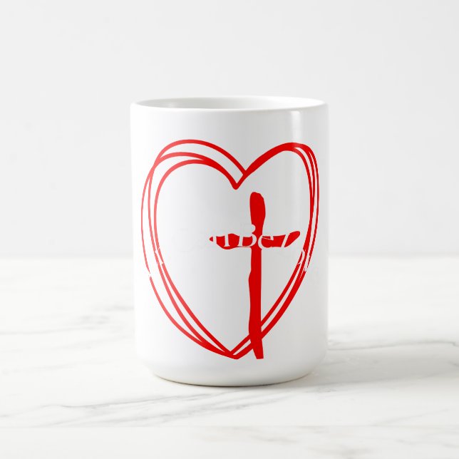 God Is Love. Coffee Mug (Center)