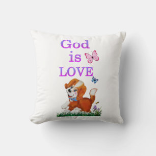 God is Love Cushion