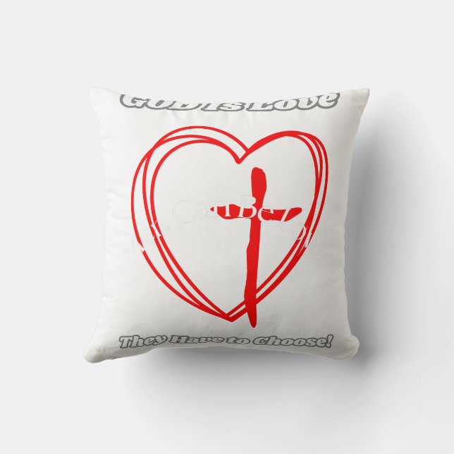 God Is Love. Cushion (Back)
