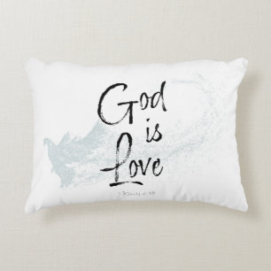God is Love Decorative Cushion