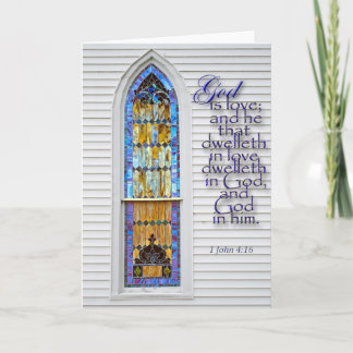 God is Love greeting card