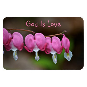 God Is Love Hearts Magnet
