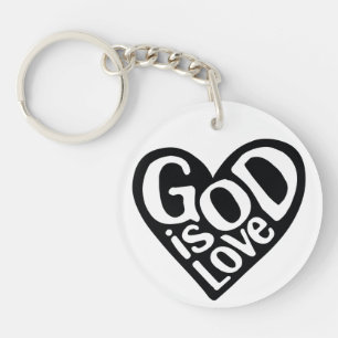 God is Love Like Jesus Quotes God Art Love Art Quo Key Ring