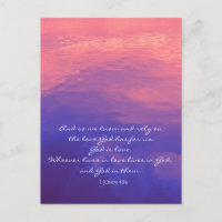 God is Love | Nature Photo Christian Custom Text