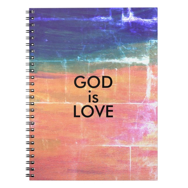 God is Love  Notebook (Front)