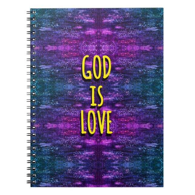 God is Love  Notebook (Front)