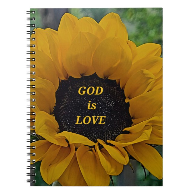 God is Love  Notebook (Front)