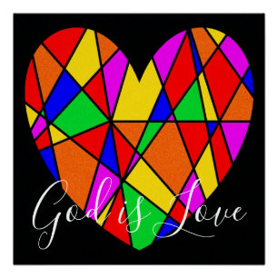 GOD IS LOVE POSTER