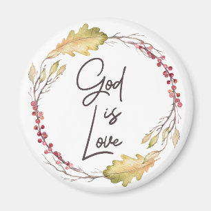 God is Love – Spiritual and Religious Magnet