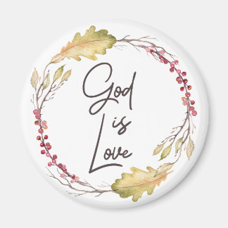 God is Love – Spiritual and Religious Magnet