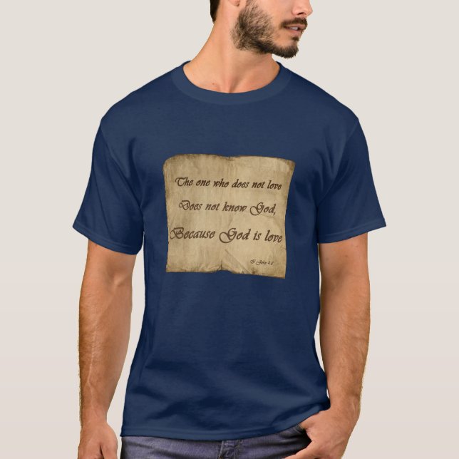 God is love T-Shirt (Front)