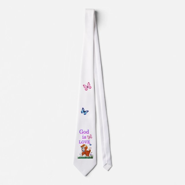 God is Love Tie (Front)