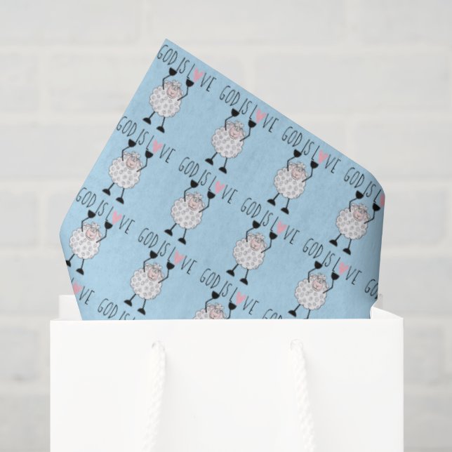 "God is LOVE" Tissue Paper (Gift Bag)