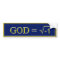 God is no Solution Bumper Sticker