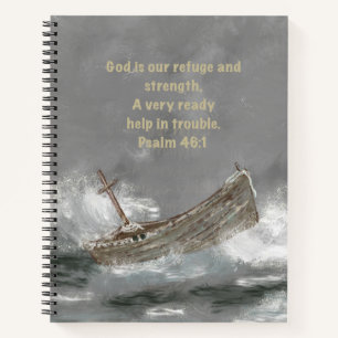 God is our refuge notebook
