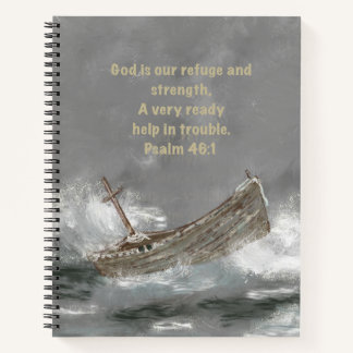 God is our refuge notebook