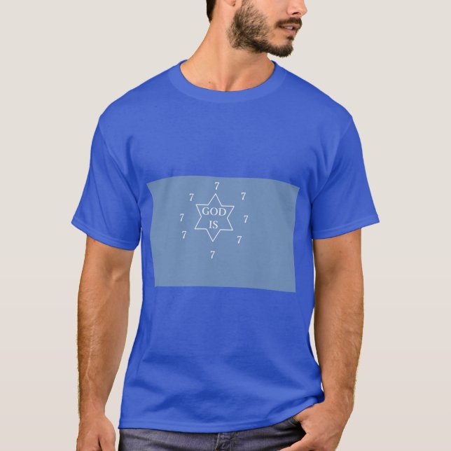 GOD IS STAR 7777777 T-Shirt (Front)