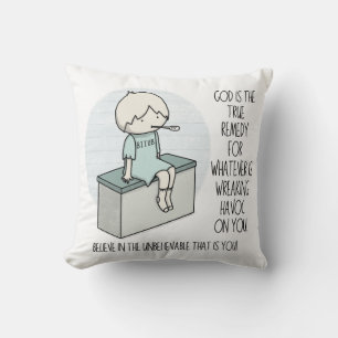 God is the Remedy Cushion
