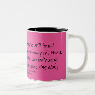 GOD IS THE SINGER Verse 4 Mug Stephanie Hutchinson